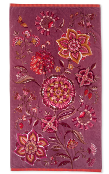 Pip studio Strandtuch Viva La Vida Beachtowel Lila 100x180 Strandhandtuch Strandtuch Badehandtuch