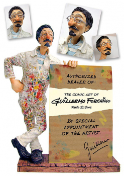 Guillermo Forchino FO85801 29cm - Selbstbildnis  - Autorisierter Dealer - Figur Comic Art