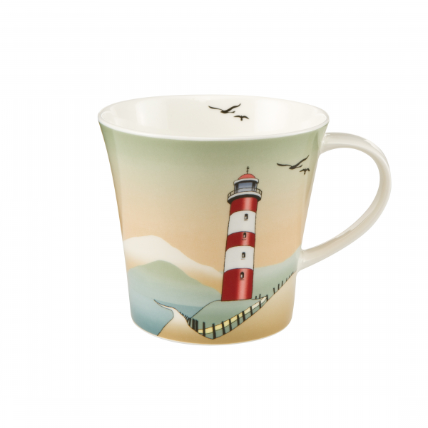 Goebel  Lighthouses Tasse Trinkbecher Künstlerbecher Porzellantasse Scandic Home