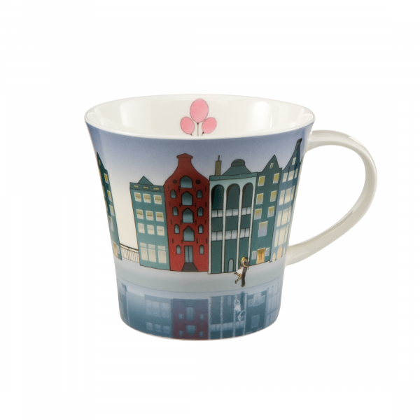 Goebel Downtown River Tasse Trinkbecher Künstlerbecher ANGEBOT Scandic Home