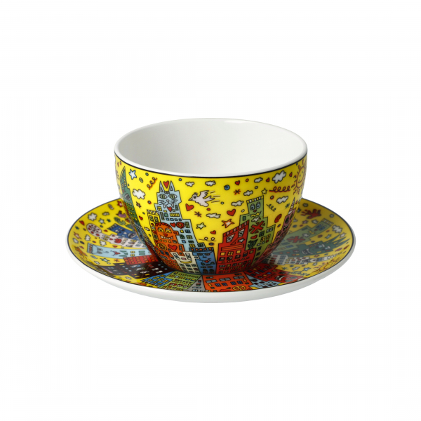 Goebel My New York City Sunset James Rizzi Pop Art Kunst NEUHEIT 2020 Tasse Teetasse Kaffeetasse