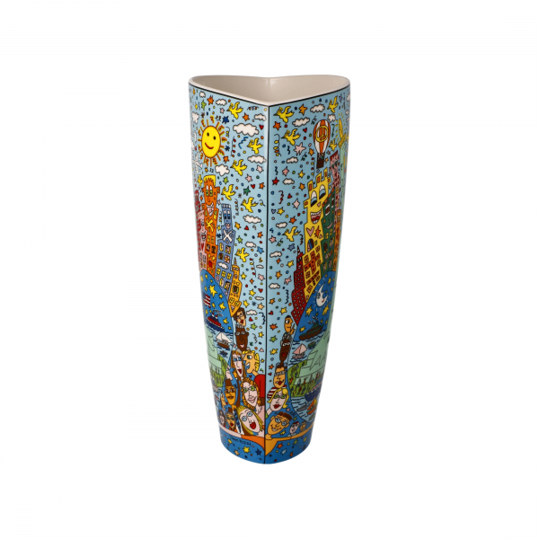 Goebel Vase James Rizzi - The Big Apple is Big on Liberty NEUHEIT 2023 Porzellan