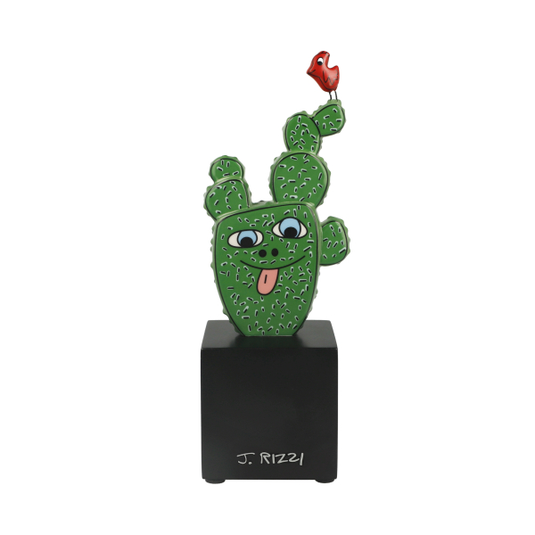 Goebel - Cactus in Texas - James Rizzi Figur auf edlem Sockel NEUHEIT 2025