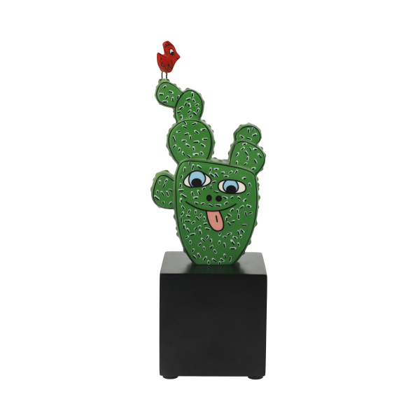 Goebel - Cactus in Texas - James Rizzi Figur auf edlem Sockel NEUHEIT 2025