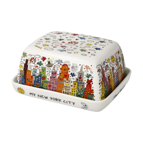 Goebel - My New York City - James Rizzi Butterdose Porzellan Dose NEUHEIT 2025