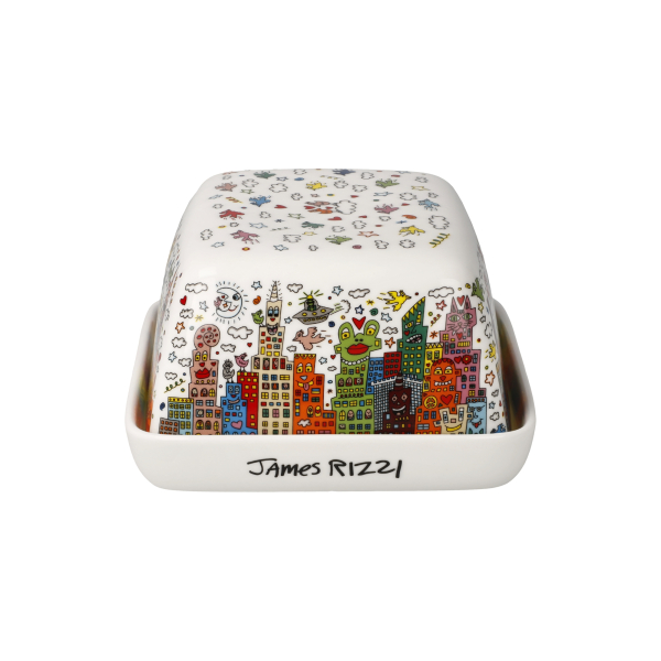 Goebel - My New York City - James Rizzi Butterdose Porzellan Dose NEUHEIT 2025