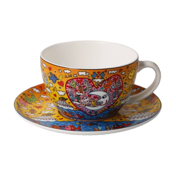 Goebel Romance of the Sea James Rizzi Pop Art Kunst NEUHEIT 2026 Tasse Teetasse Kaffeetasse
