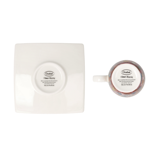 Goebel Espressotasse James Rizzi - We are the Birds - Porzellan Tasse NEUHEIT 2026