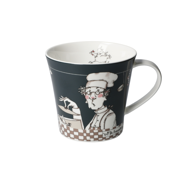 Goebel  Männer sind unwiderstehlich, wenn sie kochen  Coffee-/Tea Mug Künstlerbecher Barbara Freundlieb Tasse Porzellantasse