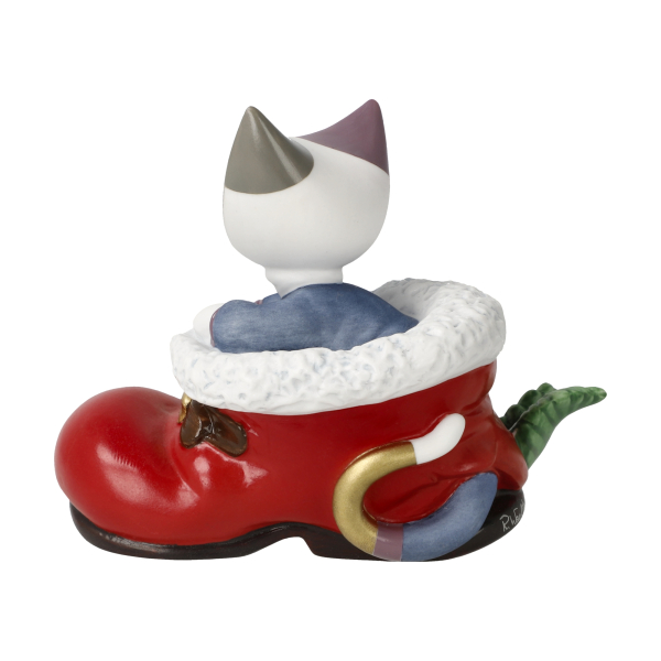 Goebel Paco Kater im Nikolausstiefel Rosina Wachtmeister Porzellankatzen Katze NEUHEIT 2025