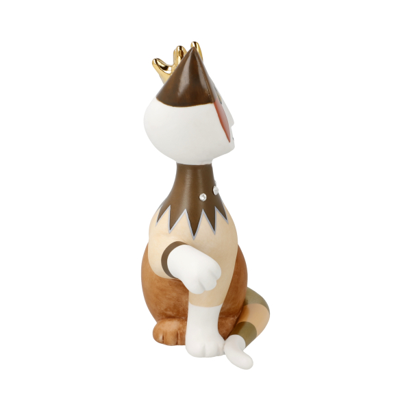 Goebel - Gina la principessa - Rosina Wachtmeister Katze mit Krone Porzellankatzen NEUHEIT 2025 limitierte Edition