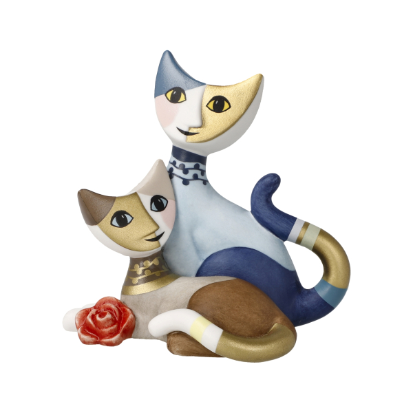 Goebel Fioritura damore Katzenpaar mit Blume Rosina Wachtmeister Porzellankatzen NEUHEIT 2026