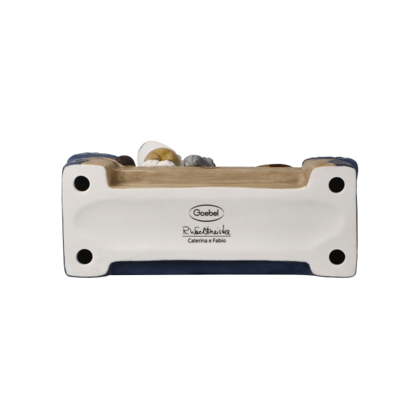 Goebel - Caterina e Fabio - Rosina Wachtmeister Katzenpaar sitzend auf Bank Porzellankatzen NEUHEIT 2026