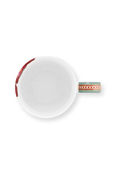 Pip Studio Set/2 Mugs Large Blooming Tales Fantasy Blue Kaffeebecher Tee Kaffee Tasse 365 ml Porzellan