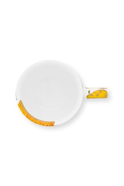 Pip Studio 2er Set Large Royal Flowers Kaffeebecher Tee Kaffee Tasse 325 ml in dekorativer Verpackung