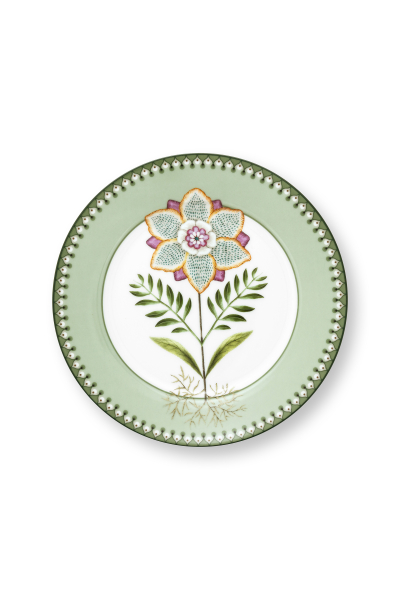 Pip Studio Cake Stand 3Layers Lily&Lotus Light Green Etagere Porzellan