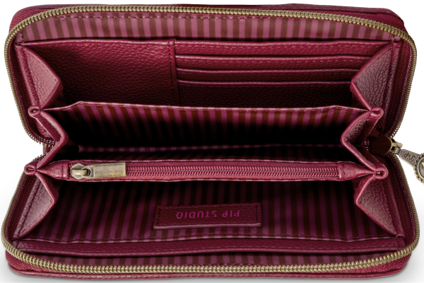 PIP Studio Geldbörse Willow Wallet Jabali Red 18x3x11cm Geldbeutel Portemonnaie Sommerkollektion 2025