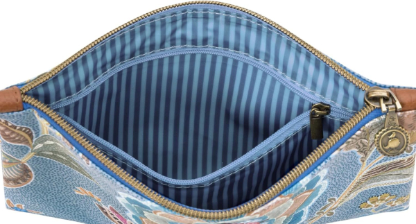 PIP Studio Kosmetiktasche Kosmetikbeutel Charly Cosmetic Flat Pouch Medium Matata Blue 24x1x15.5cm