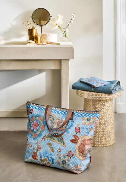 PIP Tilda Tote Bag Large Hakuna Blue 66x20x44cm Tasche Umhängetasche Badetasche Einkaufstasche