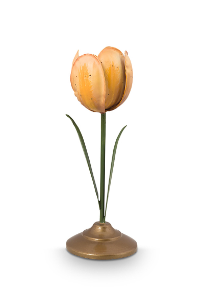 PIP STUDIO Tulip Candle Holders Metal Yellow 2er Set Tulpen Kerzenständer Metall gelb