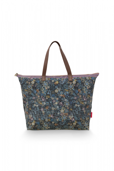 PIP Tote Bag Tutti i Fiori Blue 66x20x44cm Tasche Umhängetasche Badetasche Einkaufstasche