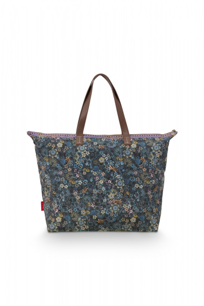 PIP Tote Bag Tutti i Fiori Blue 66x20x44cm Tasche Umhängetasche Badetasche Einkaufstasche