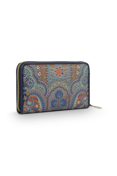 PIP Studio Geldbörse Willow Wallet Jabali Blue 18x3x11cm Geldbeutel Portemonnaie Sommerkollektion 2025