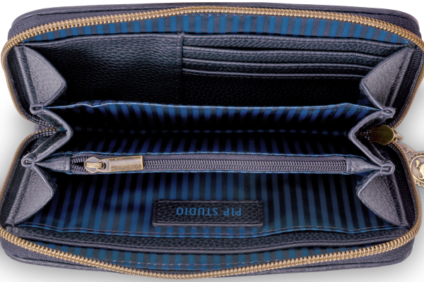 PIP Studio Geldbörse Willow Wallet Jabali Blue 18x3x11cm Geldbeutel Portemonnaie Sommerkollektion 2025