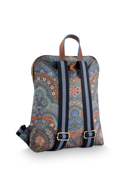 PIP Studio Rucksack Finlee Backpack Jabali Blue 28x11x36cm Damenrucksack Tasche Sommeredition 2025