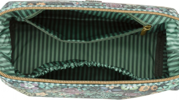 PIP Studio Kosmetiktasche Cosmetic Purse Medium Tutti i Fiori Green Kulturtasche Kulturbeutel 22.5x9.5x15cm ANGEBOT