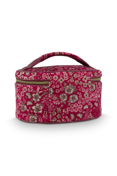 PIP Studio Kosmetiktasche Cleo Beauty Case Quilted daisy Dreams Red Kulturtasche Sommerkollektion 2025