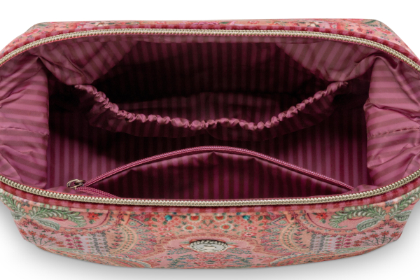 PIP Studio Kosmetiktasche Cooper Cosmetic Purse Medium Jabali Red 22.5x9.5x15cm Sommerkollektion 2025