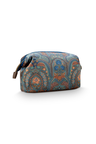 PIP Studio Kosmetiktasche Cooper Cosmetic Purse Medium Jabali Blue 22.5x9.5x15cm Sommerkollektion 2025