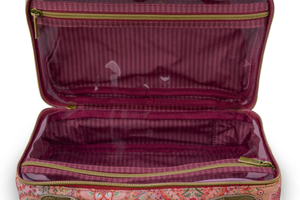 PIP Studio Kosmetiktasche Casey Beauty Case Jabali Red 27x10x19cm