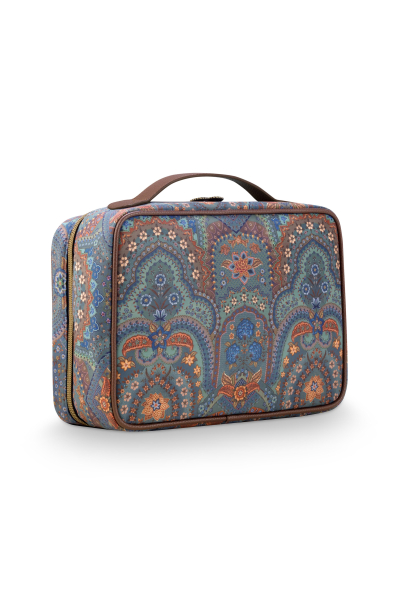 PIP Studio Kosmetiktasche Casey Beauty Case Jabali Blue 27x10x19cm