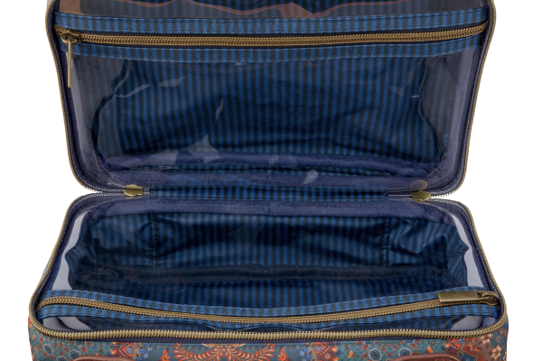 PIP Studio Kosmetiktasche Casey Beauty Case Jabali Blue 27x10x19cm