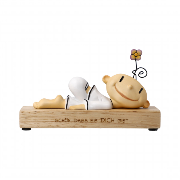 Goebel Schön dass es DICH gibt - Der kleine Yogi® Figur Skulptur Porzellan