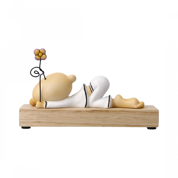 Goebel Schön dass es DICH gibt - Der kleine Yogi® Figur Skulptur Porzellan