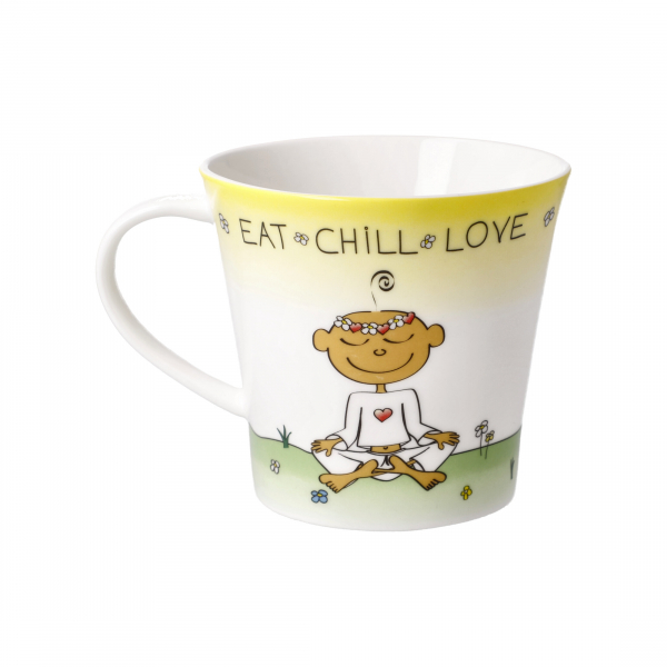 Goebel Eat Chill Love - Der kleine Yogi® - Tasse NEUHEIT 2022 Teetasse Kaffeetasse Porzellan