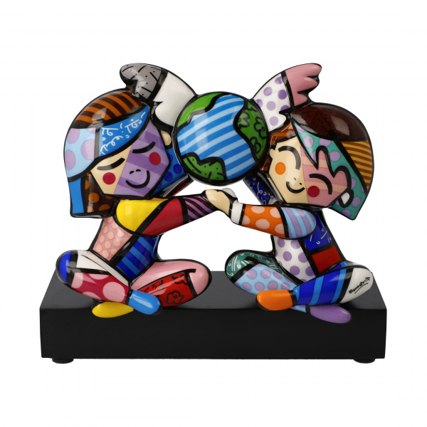 Goebel Children of the World Romero Britto Figur Künstler Porzellan NEUHEIT 2024