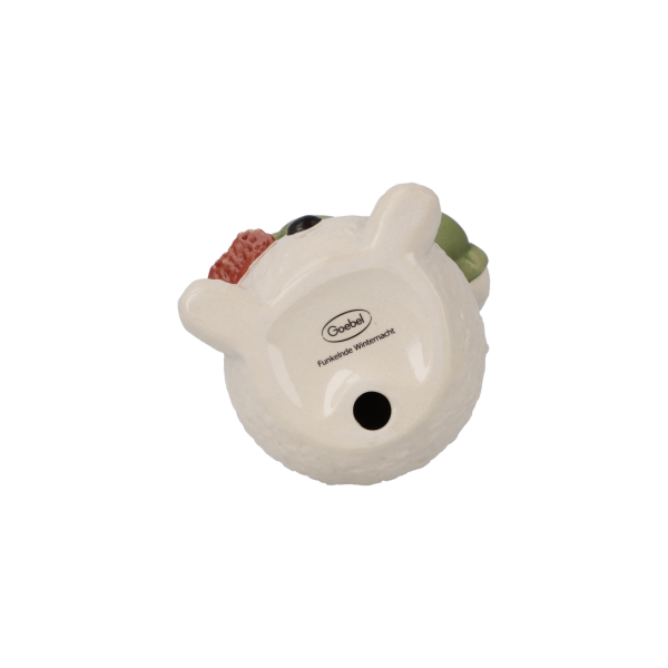 Goebel Schneemann mit Glocke Leiser Glockenklang mit Kristall Weihnachten Winter ANGEBOT