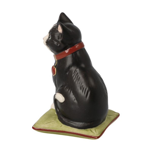Goebel Mein Lieblingsplatz Katze auf Kissen mit Herz am Halsband Weihnachten Figur NEUHEIT 2024