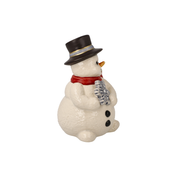 Goebel Schneemann mit Schneeflocke Kleine Winterfreude NEUHEIT 2026 Porzellanfigur Weihnachten