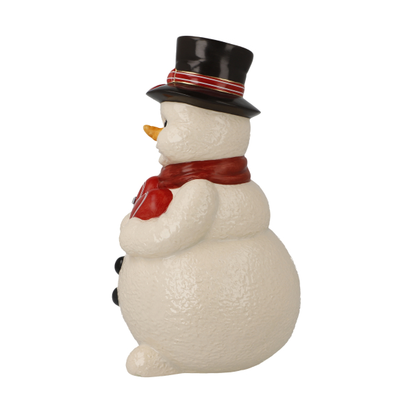 Goebel Schneemann - Glücksherz - NEUHEIT 2026 Weihnachten limitierte Edition Porzellanfigur