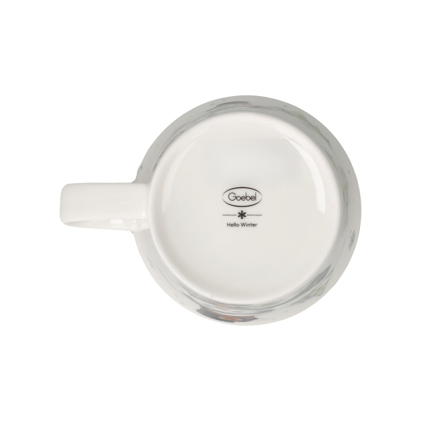 Goebel Hello Winter Coffee-/Tea Mug Schneemann mit Besen Tasse Porzellantasse NEUHEIT 2026