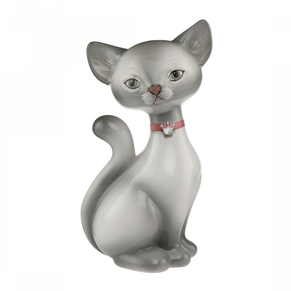 Goebel Somali Precious Big Kitty De Luxe mit Swarovski ® Kristall limitiert mit Zertifikat Kittie Katze Porzellankatze