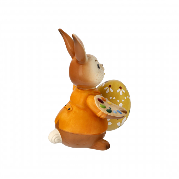 Goebel Bald ist es fertig Hase mit Ei und Farbe Ostern Goebelhase Porzellan