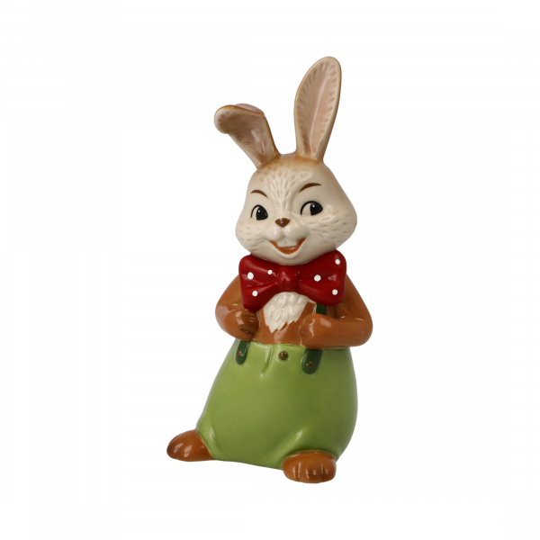 Goebel Figur Hasenschule - Frecher Bengel - Ostern Hase Schüler Hasenjunge