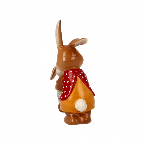 Goebel Figur Hasenfamilie - Frechdachs- Ostern Hasenpapa mit Hasenkind