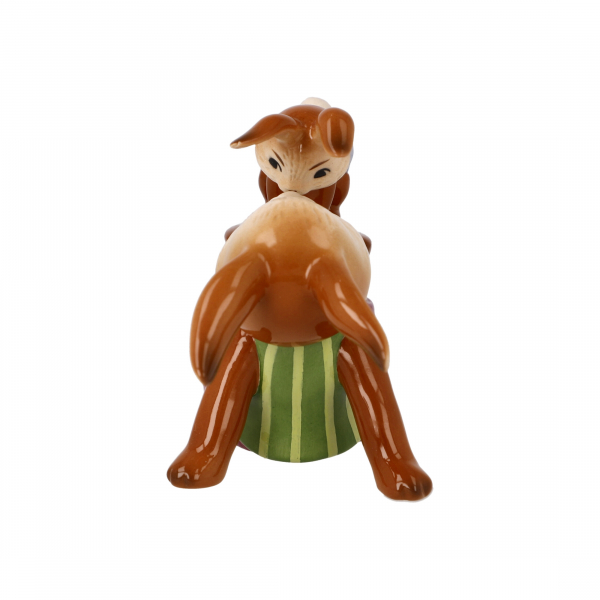 Goebel Figur Hasenfamilie - Frechdachs- Ostern Hasenpapa mit Hasenkind